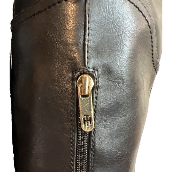 Tommy Hilfiger Gerrie Knee High Side-Zip Riding Boots Women’s Sz 5.5 - Picture 7 of 15
